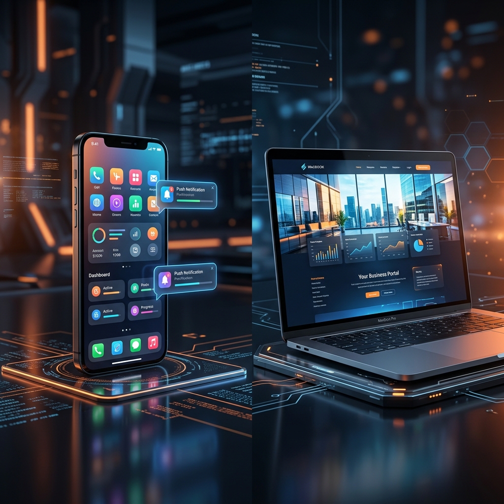 App vs Website Comparison Patna