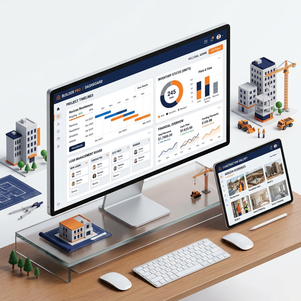 Builder Management System Mockup