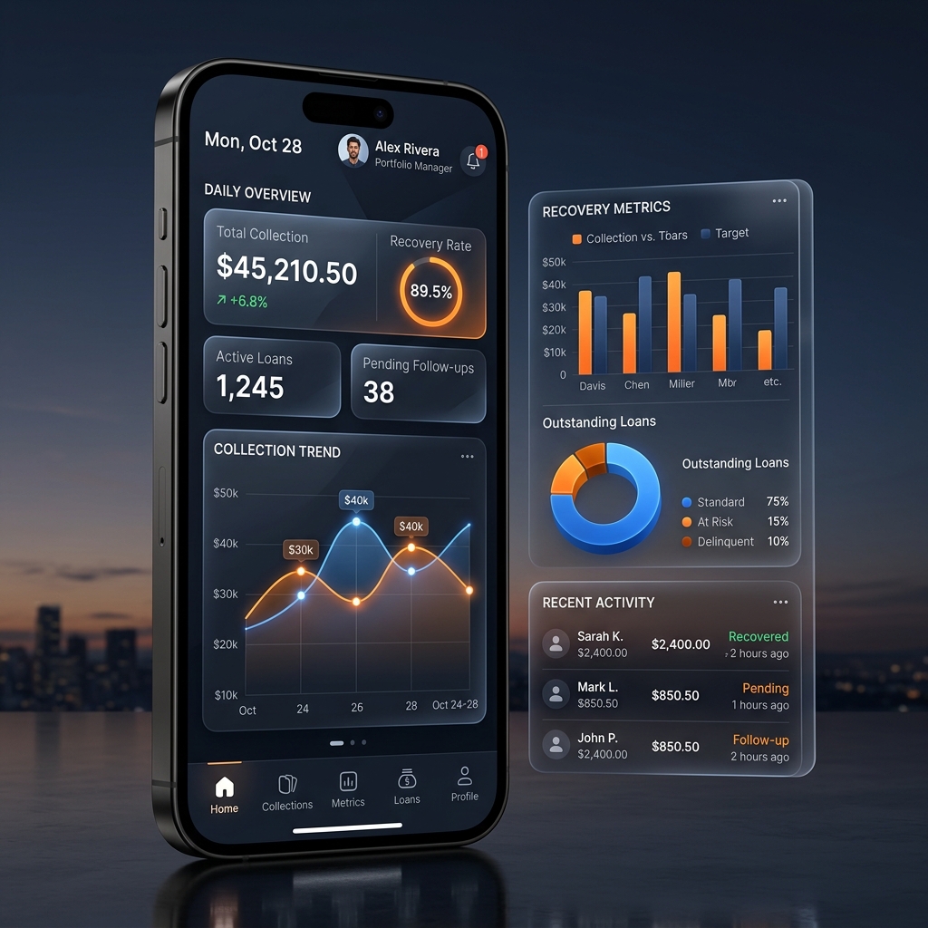 Daily Collection App Dashboard
