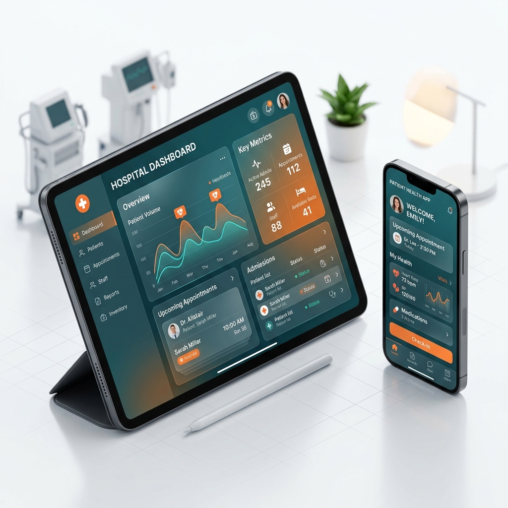 Hospital Management System Mockup