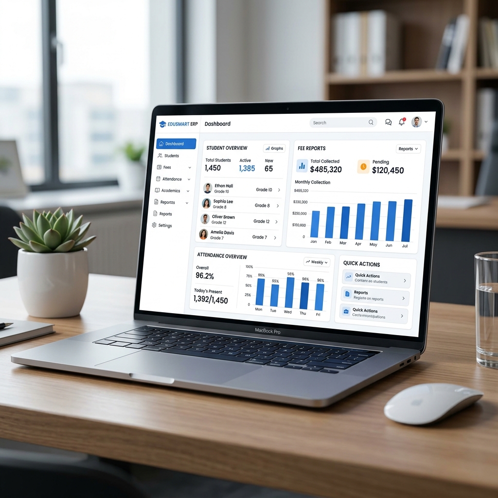 School ERP Dashboard